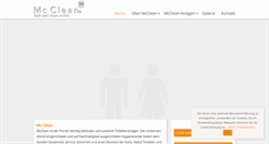 Desktop Screenshot of mcclean.ch